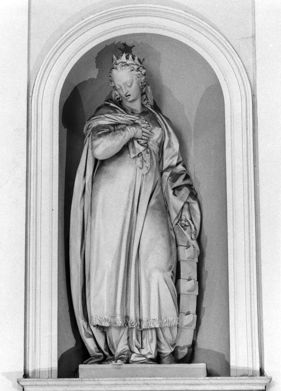 S. Caterina d'Alessandria (statua) by Mariani Camillo (sec. XVII)
